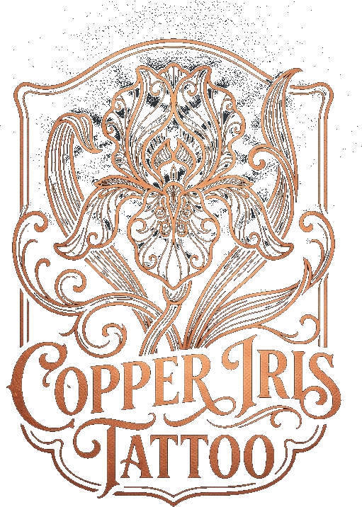 Copper Iris Tattoo